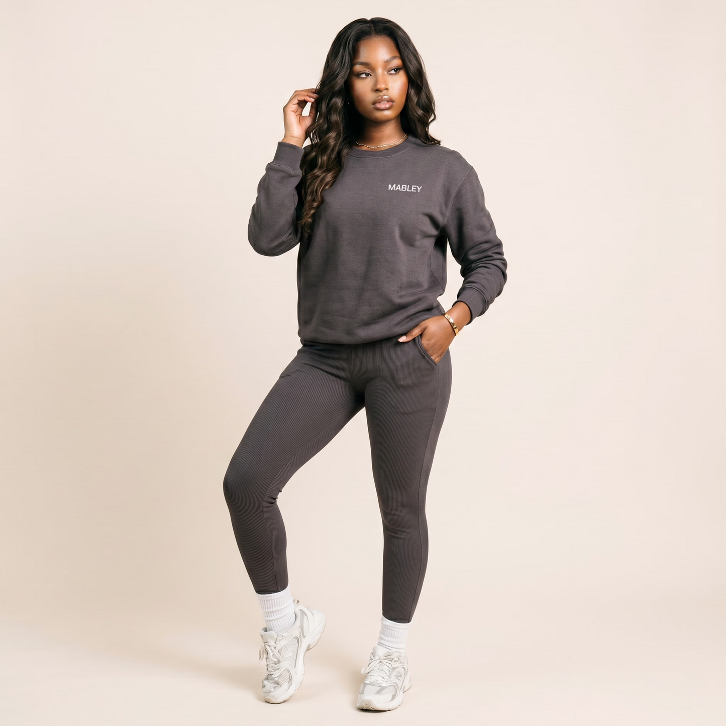 Mabley Oversized Sweatshirt & Leggings Set
