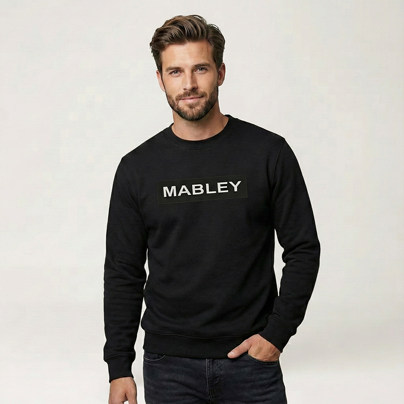 Civilised Sweater With Leather