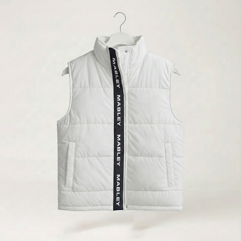 White Butterfly Bodywarmer