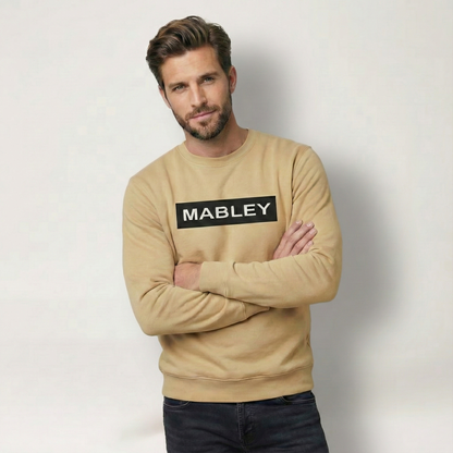 Civilised Sweater With Leather