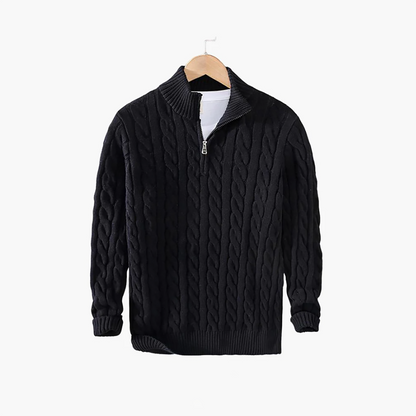 Gleam Winter Sweater Half zipper