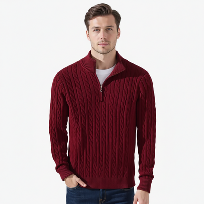 Gleam Winter Sweater Half zipper