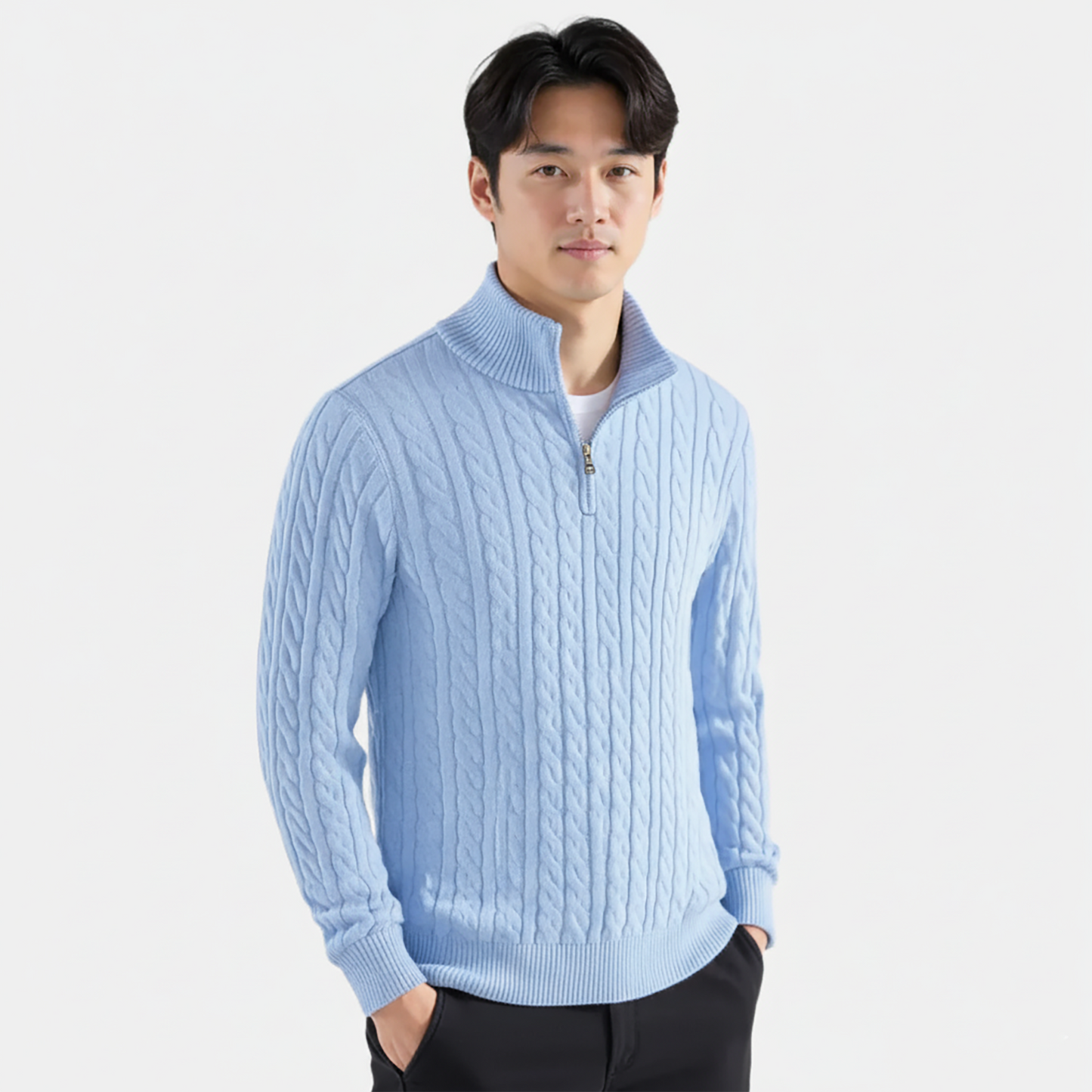 Gleam Winter Sweater Half zipper