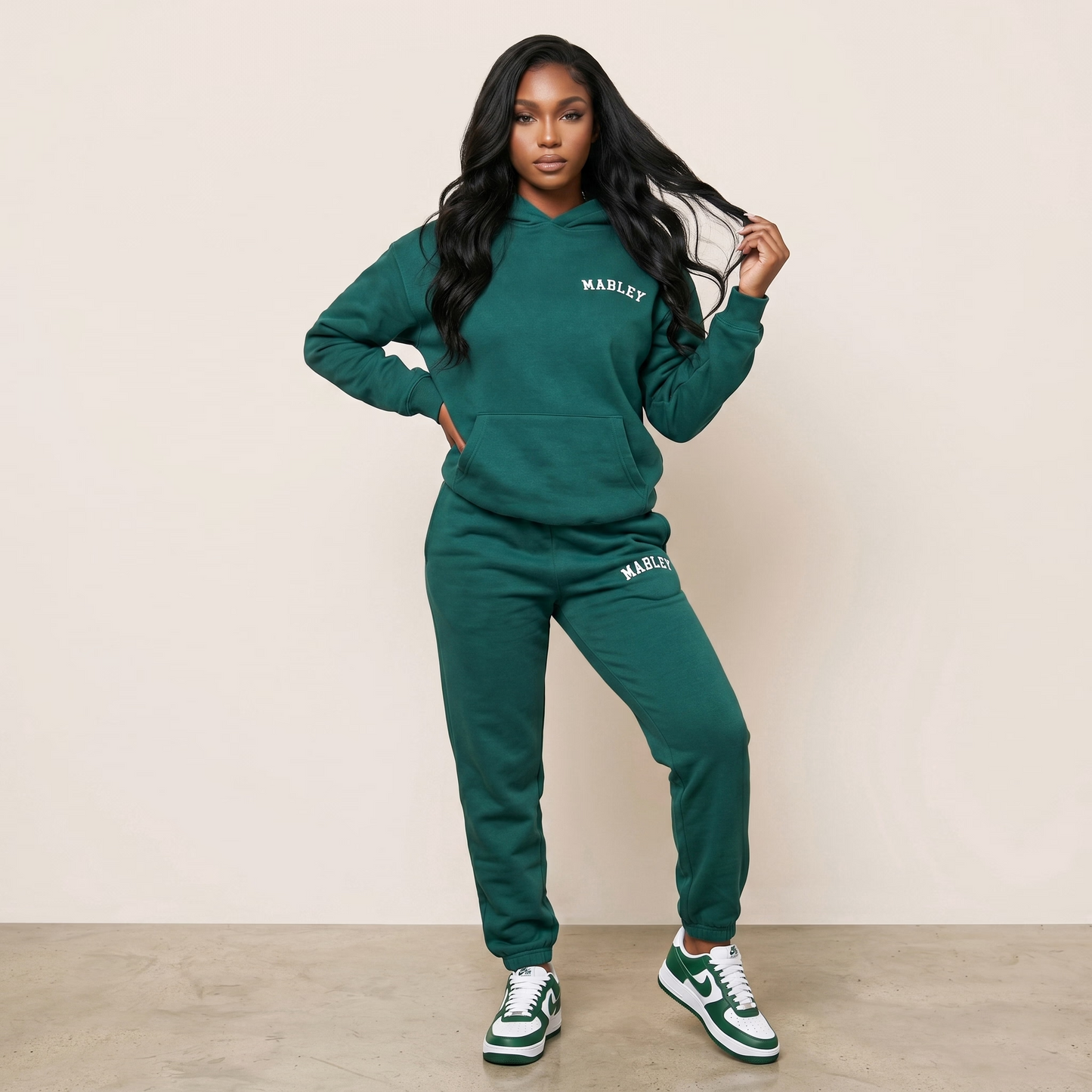 Mabley Classic Varsity Hoodie and Joggers Set
