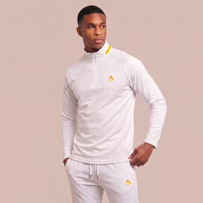 Mabley Mens Sports Half Zip Tracksuit and Pant Set