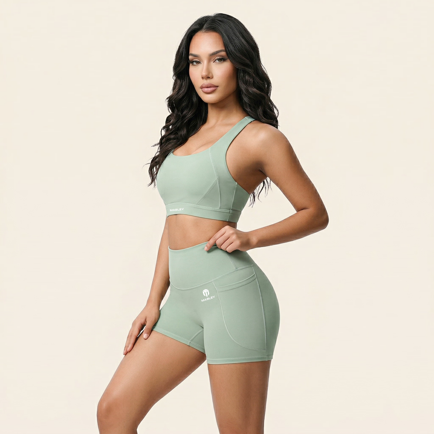 Mabley Signature Scrunch Shorts