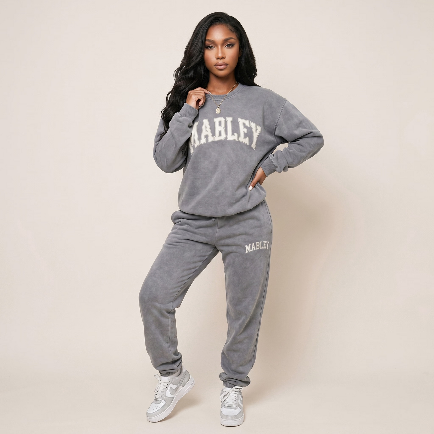 Mabley The Chill Cozy Sweatshirt and Joggers Set