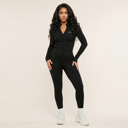 Mabley Women's 2 Piece Seamless Ribbed Workout Sets
