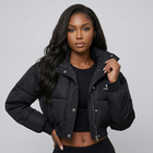 Mabley Women's Cropped Puffer Jacket Black