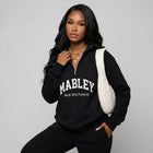 Mabley half zip sweater loungewear