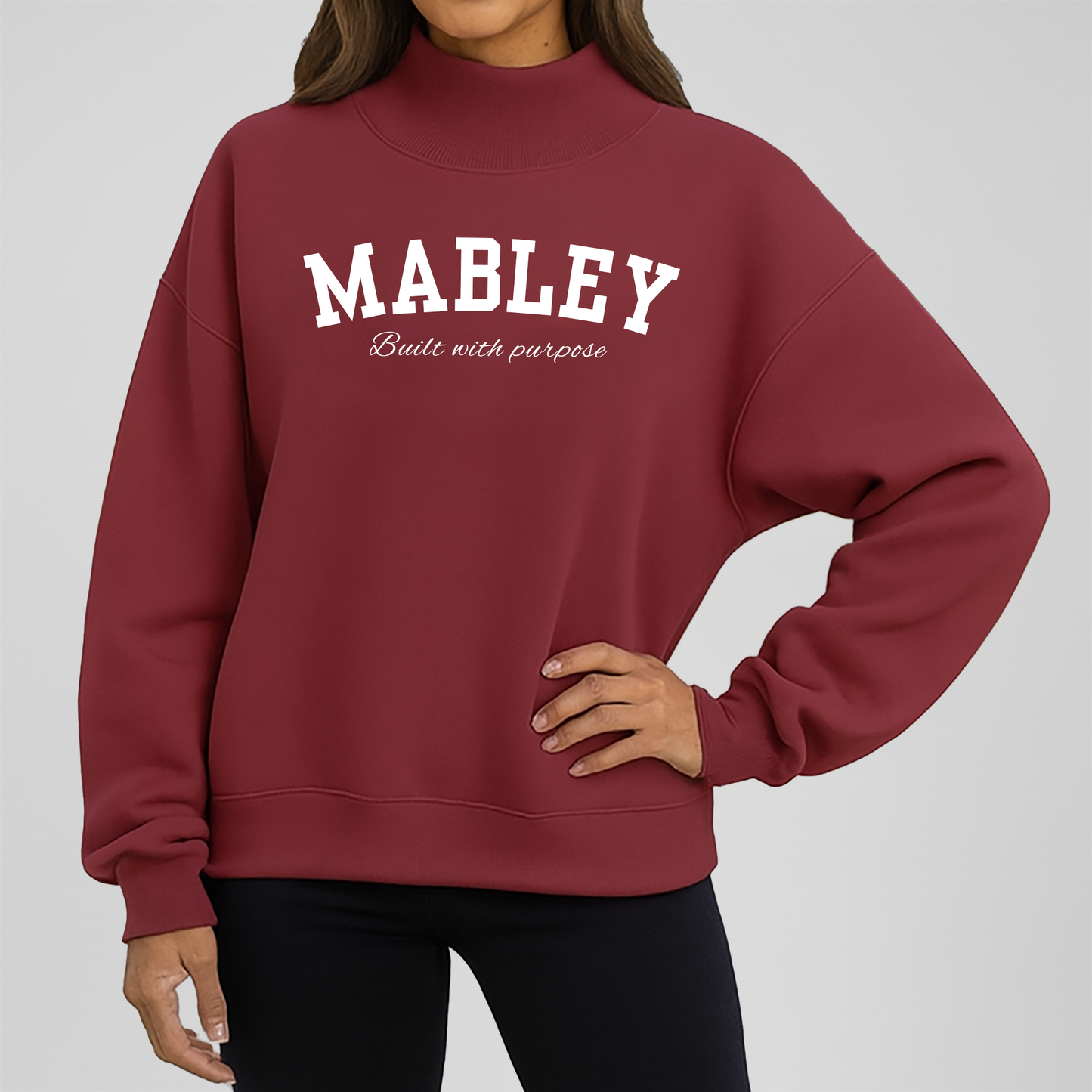 Luminous Flex Neck Sweatshirt