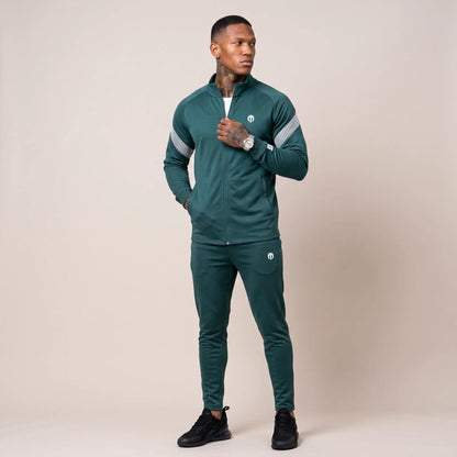 Mens Sports Track Jacket and Pants Set
