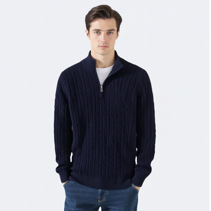 Gleam Winter Sweater Half zipper