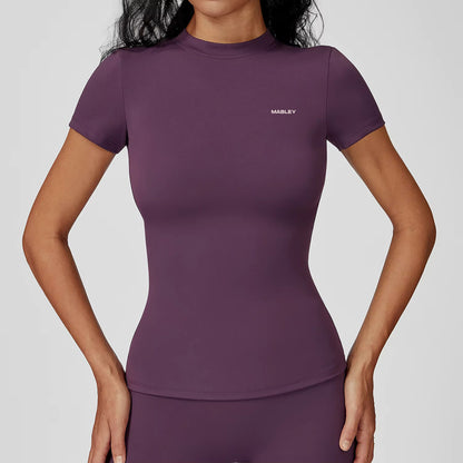Short Sleeve Slimfit Yoga t-shirts